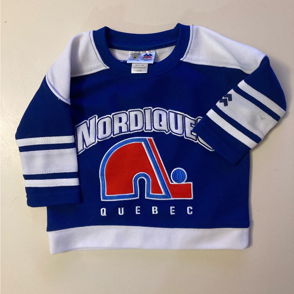 COPY - Quebec Nordiques jersey 12 months
